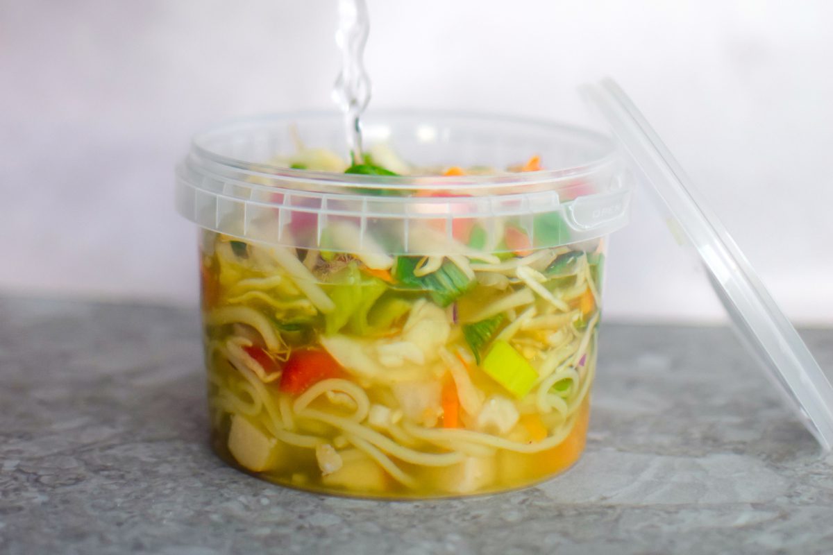 green curry noodle soup